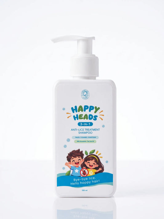 Happy Heads 3 in 1 Lice Treatment Shampoo