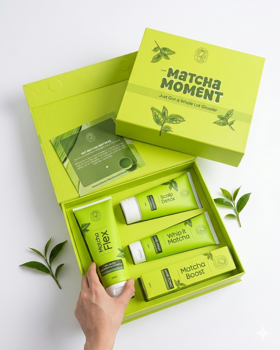The Matcha Moment – Complete Hair Revival Set
