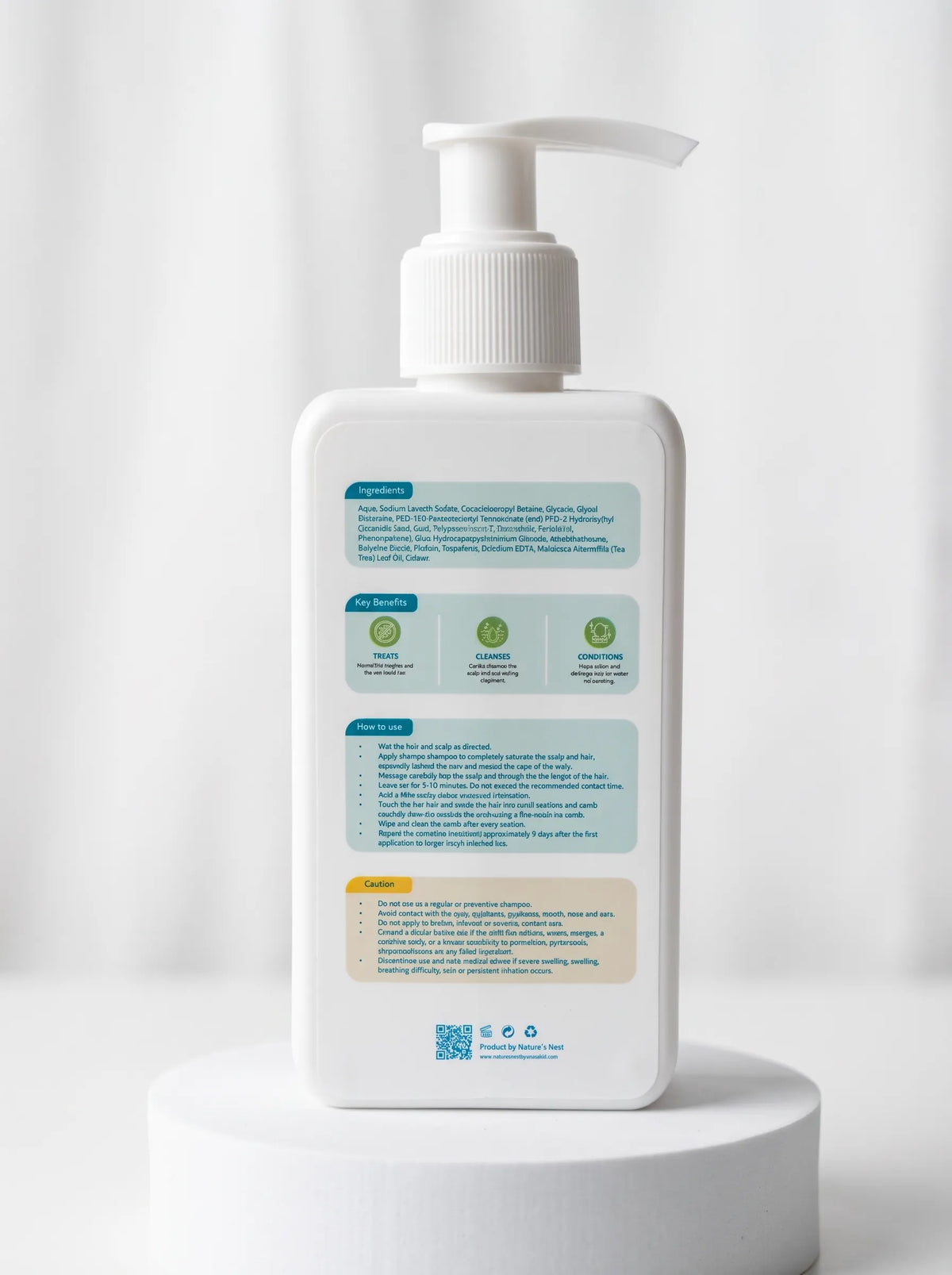 Happy Heads 3 in 1 Lice Treatment Shampoo