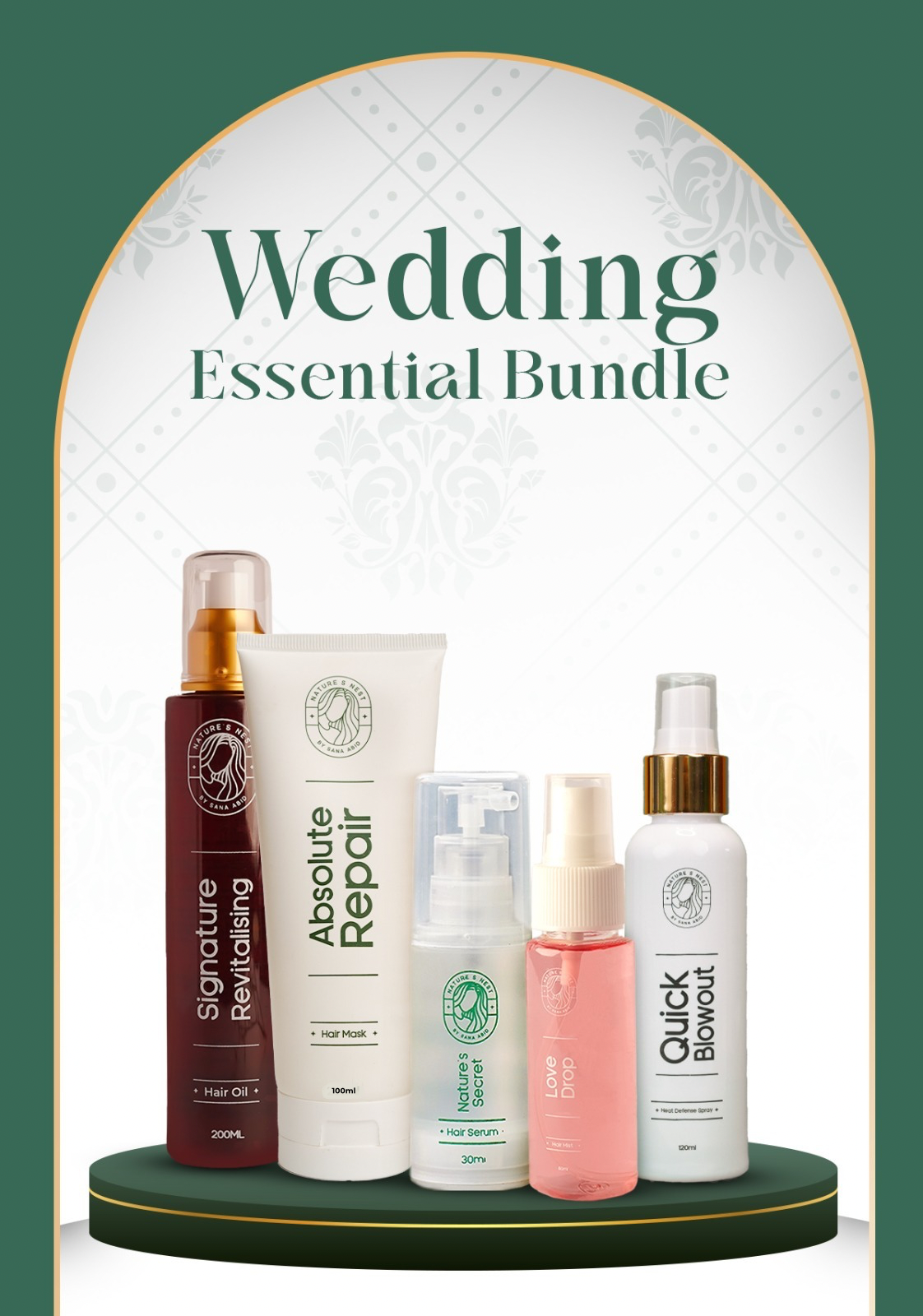 Wedding Essential Hair Nourishing Bundle
