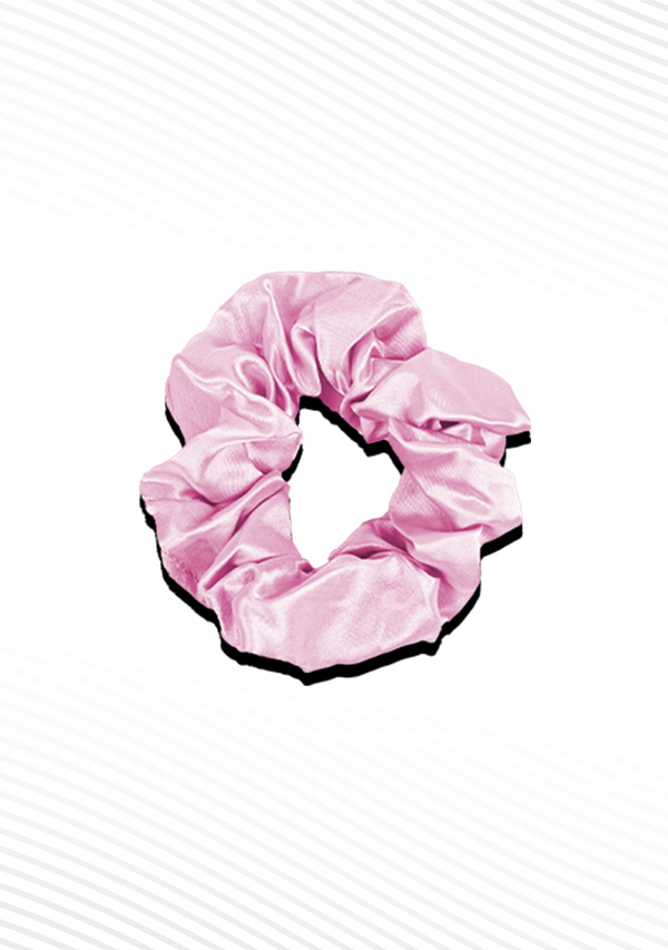 Silk scrunchie Pink