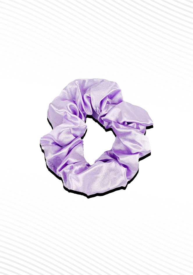 Silk scrunchie Purple