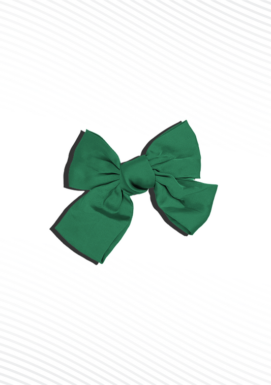 Green Hair Bow
