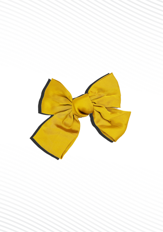 Yellow Hair Bow